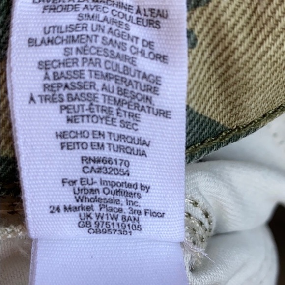 Free People REMY Comouflage Pant Sz 25 - Picture 8 of 10